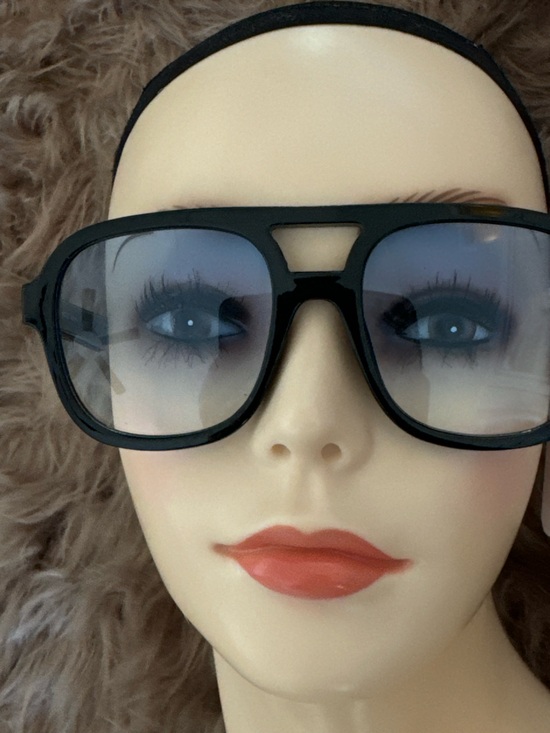 Accessories - Blue lens aviator sunglasses